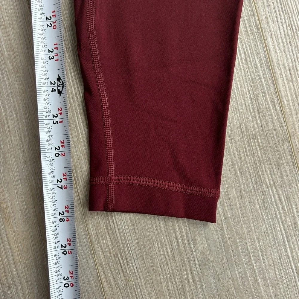 Lululemon Size 12 Garnet Wunder Train Women's High-Rise Tight 28